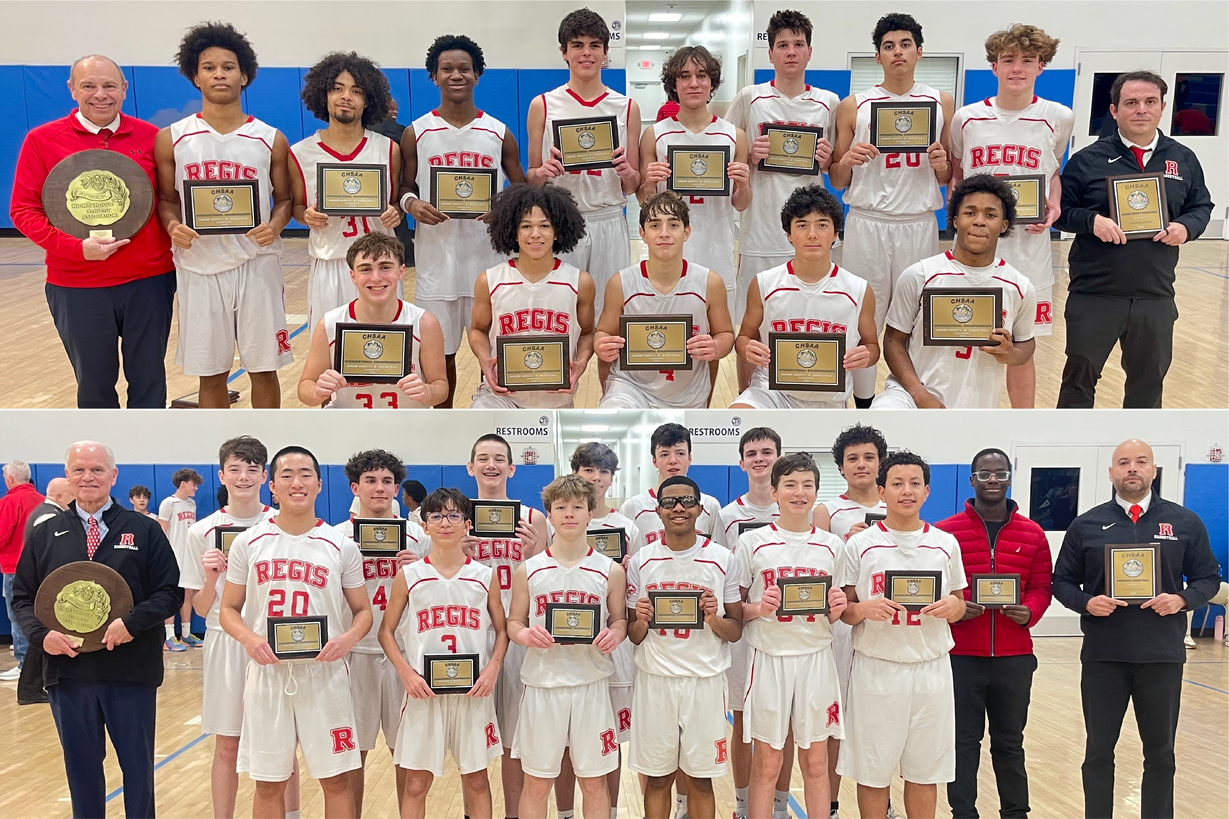 JV and Freshman Basketball Teams Win City Championships