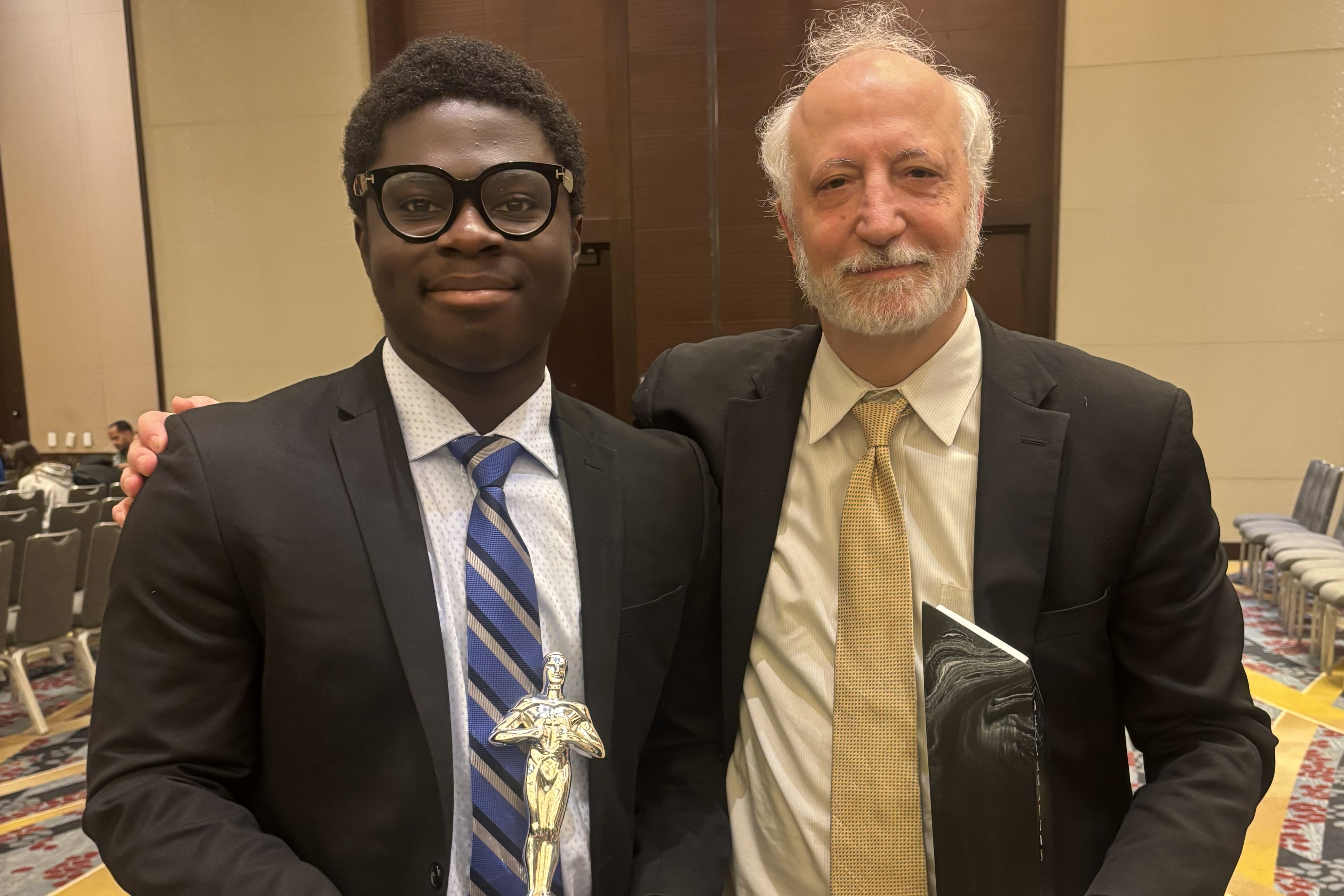 Paul Frimpong-Manso ’28 Wins National Championship in Declamation