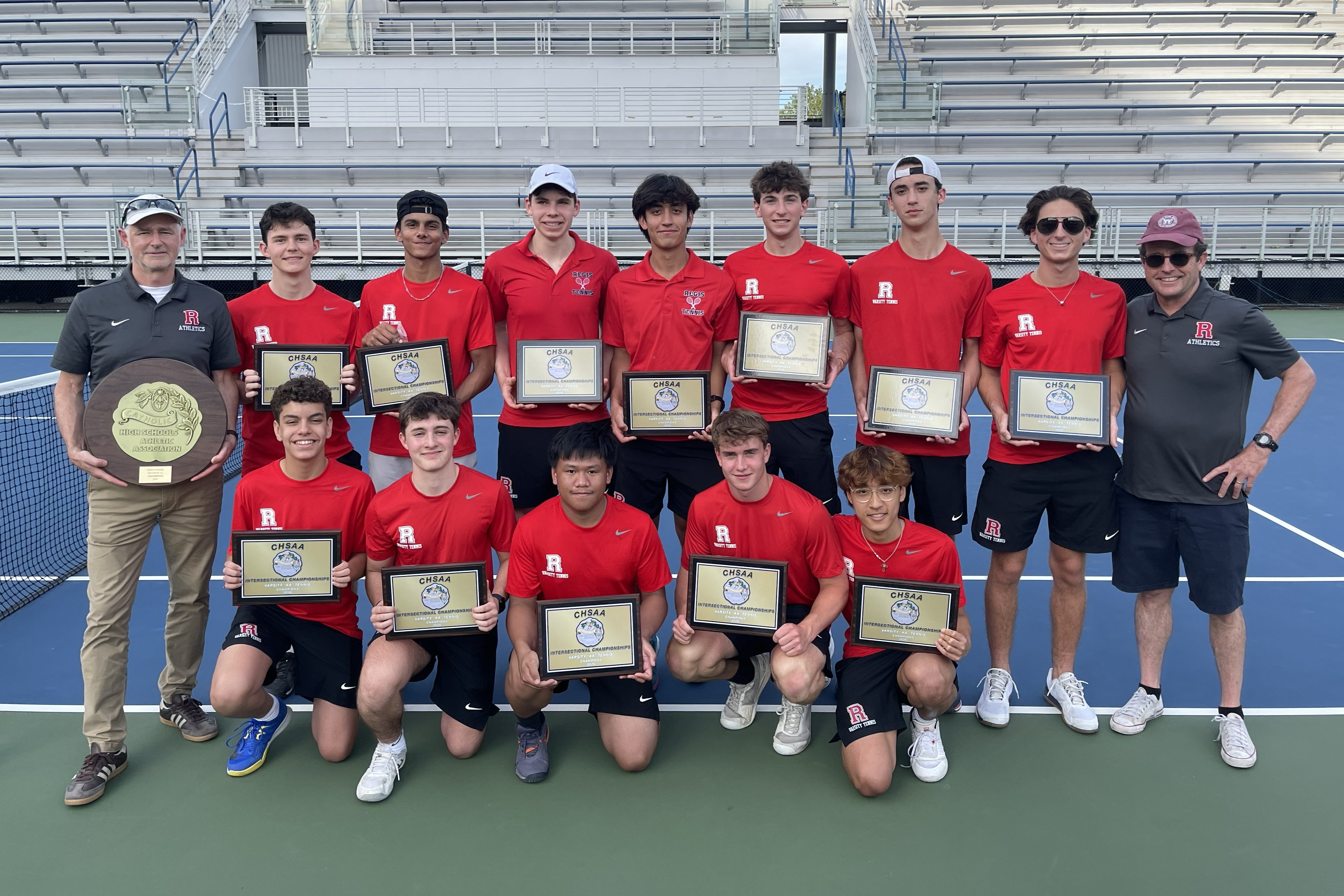Varsity Tennis Wins First City Championship in School History