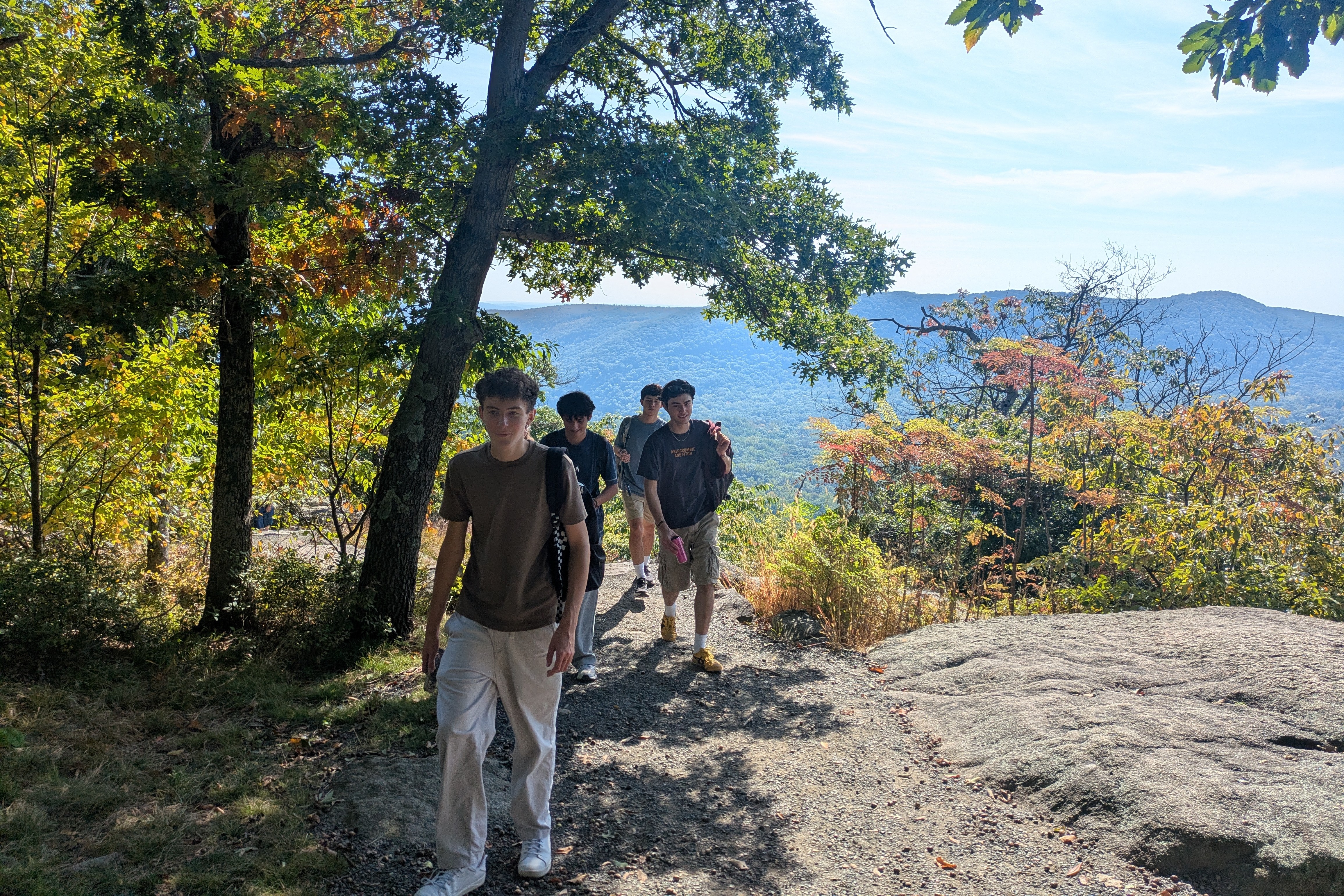 Students and Faculty Head Outdoors for Annual Trip to Bear Mountain